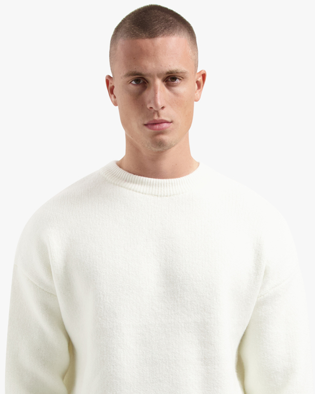 CROYEZ GALLERY KNIT SWEATER | OFF-WHITE