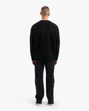 CROYEZ GALLERY KNIT SWEATER | BLACK
