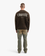 CROYEZ GALLERY KNIT SWEATER | BROWN