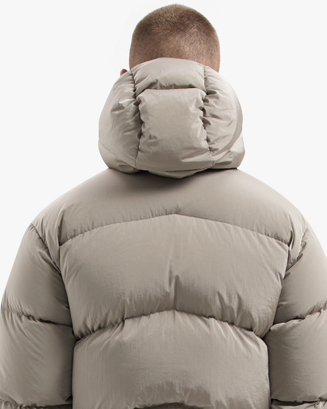 CROYEZ NYLON PUFFER JACKET | CREAM