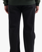 CROYEZ CD1 STEPPED HEM JEANS | BLACK