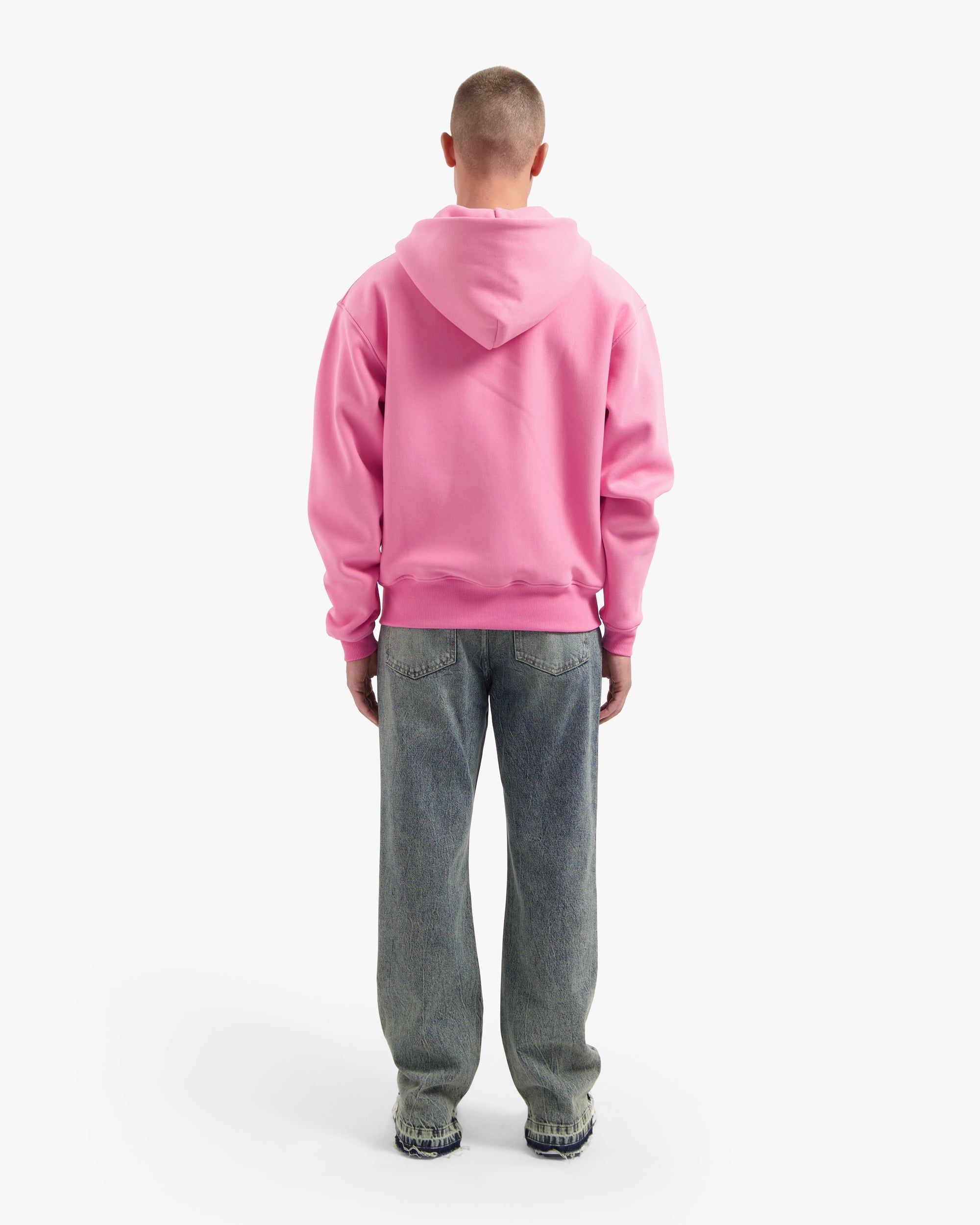 CROYEZ CD1 STEPPED HEM JEANS | LIGHT BLUE