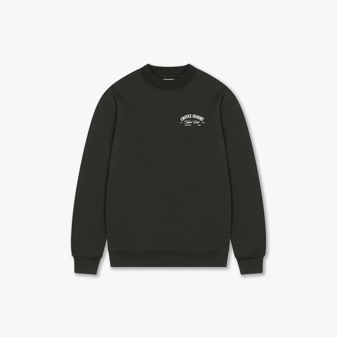CR2-FW25-27_2402_Croyez_Artist_Club_Sweater_Dark_Green_Front.jpg