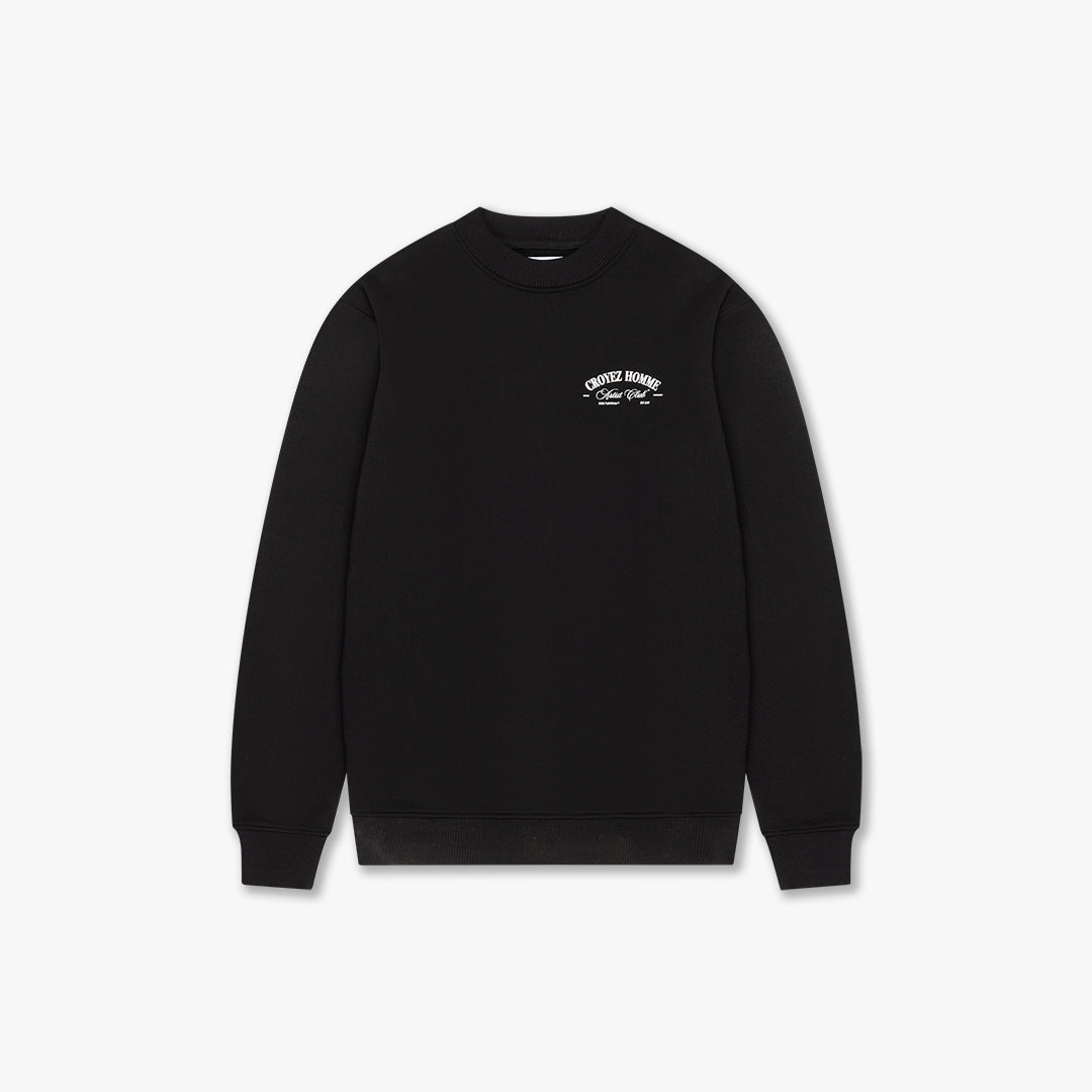  CROYEZ ARTIST CLUB SWEATER | BLACK