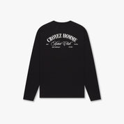 CROYEZ ARTIST CLUB LONGSLEEVE T-SHIRT | BLACK