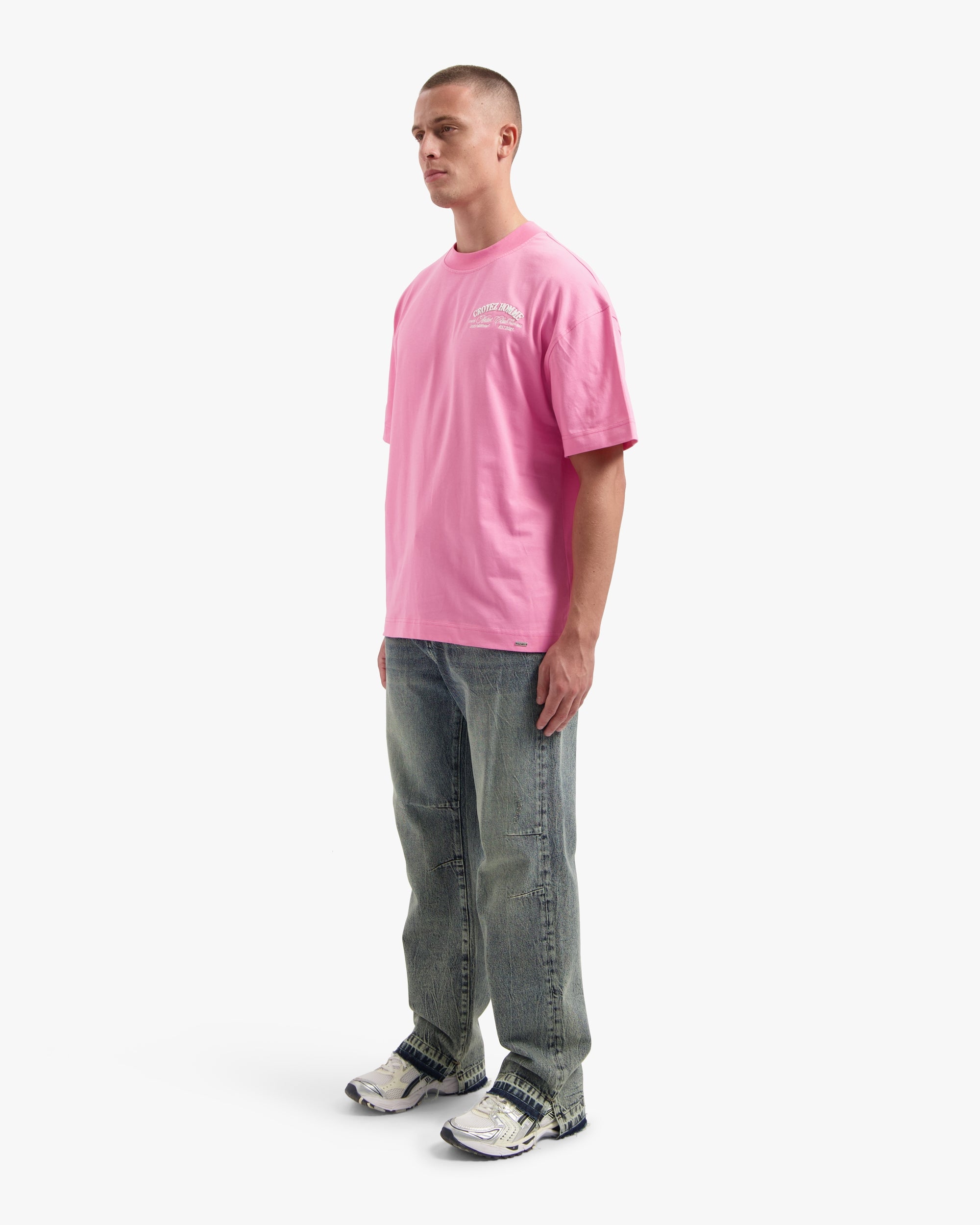 CROYEZ ARTIST CLUB T-SHIRT | PINK