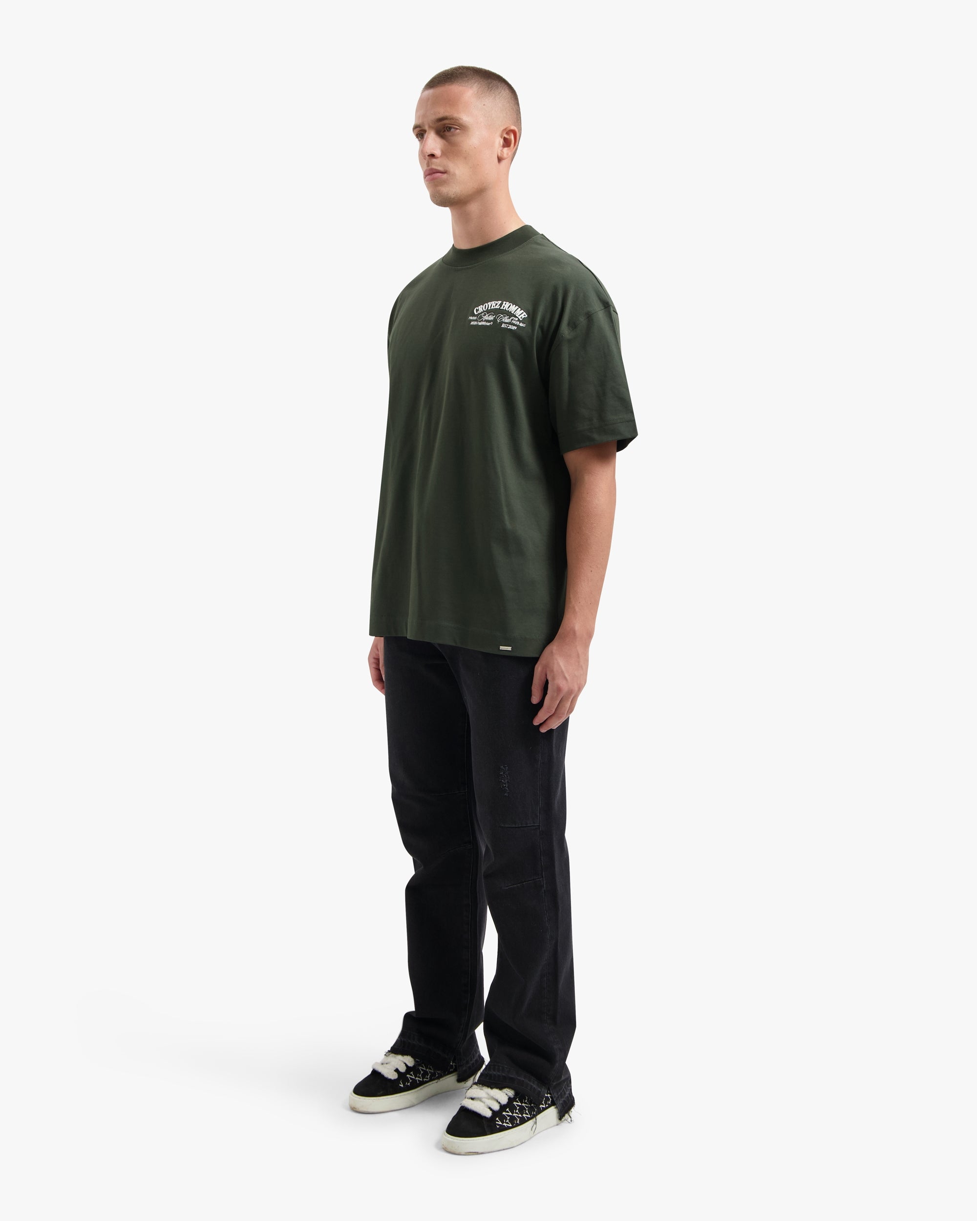 CROYEZ ARTIST CLUB T-SHIRT | DARK GREEN