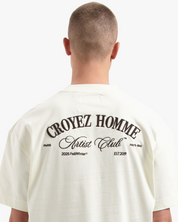 CROYEZ ARTIST CLUB T-SHIRT | OFF-WHITE