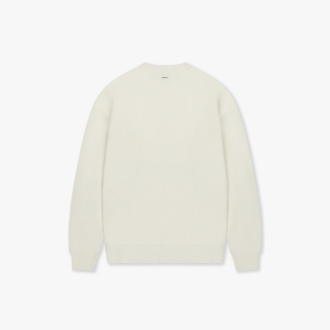 CROYEZ TOUJOURS KNIT SWEATER | OFF-WHITE