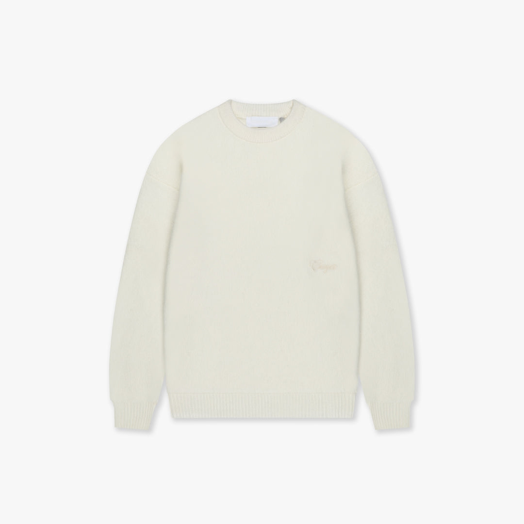  CROYEZ TOUJOURS KNIT SWEATER | OFF-WHITE