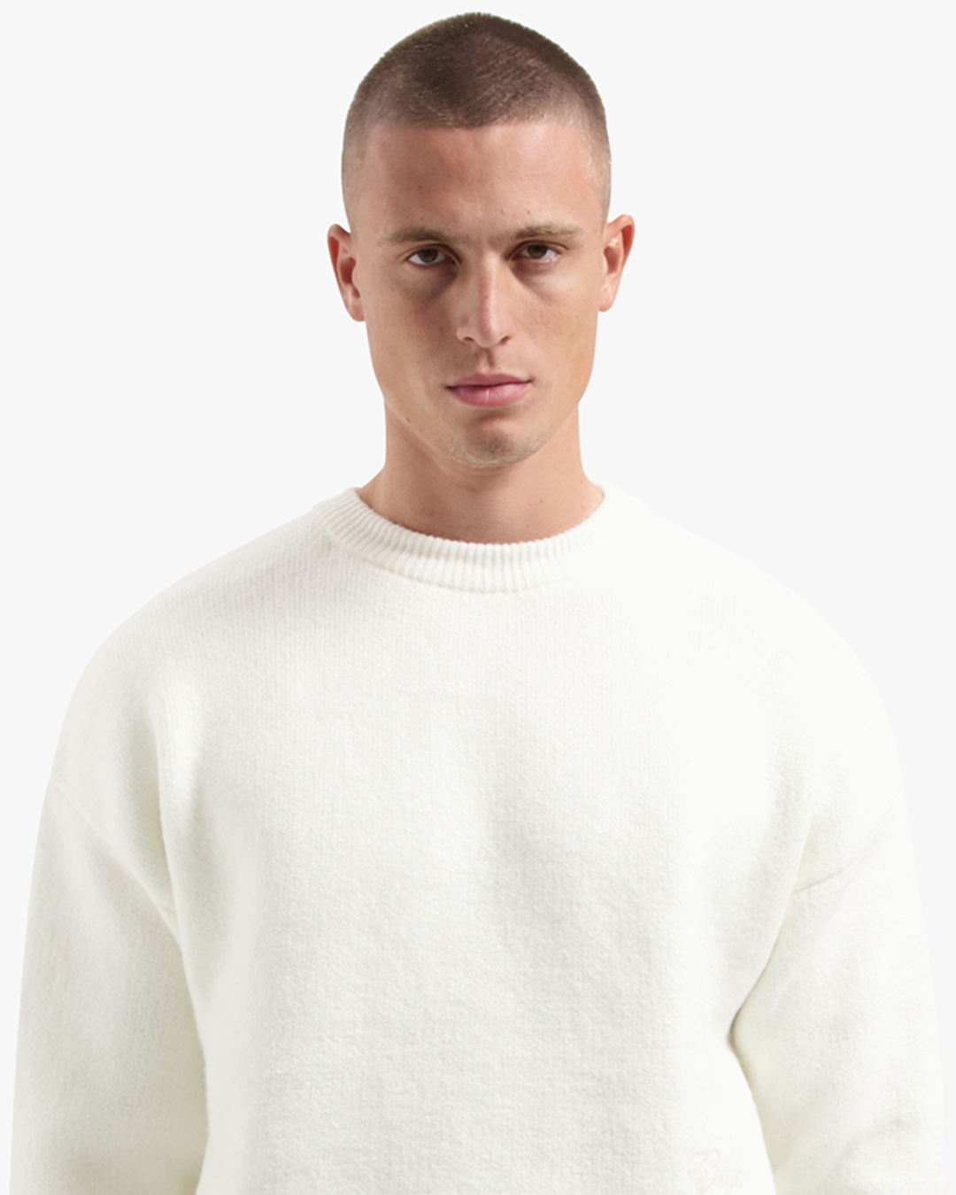 CROYEZ TOUJOURS KNIT SWEATER | OFF-WHITE