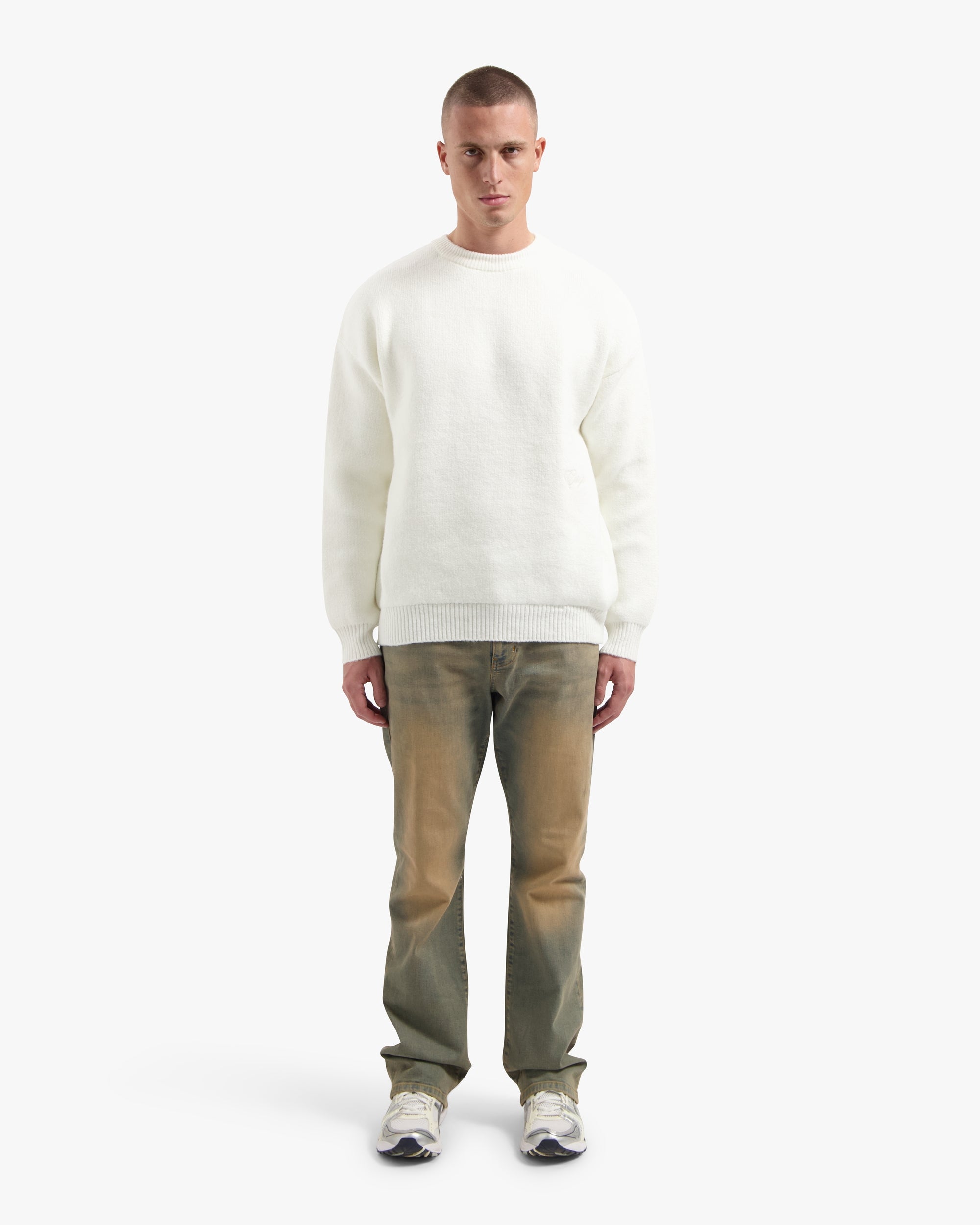 CROYEZ TOUJOURS KNIT SWEATER | OFF WHITE - Croyez