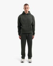 CROYEZ STAMP STRAIGHT LEG SWEATPANTS | DARK GREEN