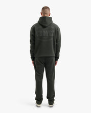 CROYEZ STAMP STRAIGHT LEG SWEATPANTS | DARK GREEN