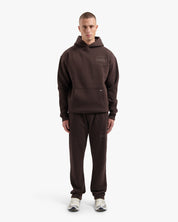 CROYEZ STAMP STRAIGHT LEG SWEATPANTS | BROWN