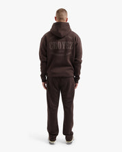 CROYEZ STAMP HOODIE | BROWN