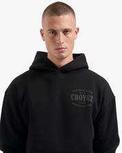 CROYEZ STAMP HOODIE | BLACK