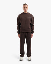 CROYEZ STAMP SWEATER | BROWN