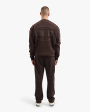 CROYEZ STAMP SWEATER | BROWN