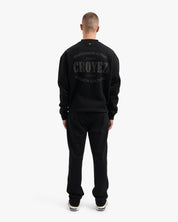 CROYEZ STAMP SWEATER | BLACK