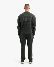 CROYEZ STAMP SWEATER | DARK GREEN