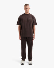 CROYEZ STAMP T-SHIRT | BROWN