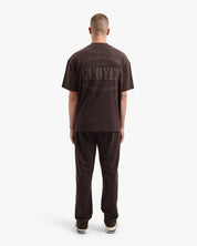 CROYEZ STAMP T-SHIRT | BROWN