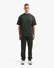 CROYEZ STAMP T-SHIRT | DARK GREEN