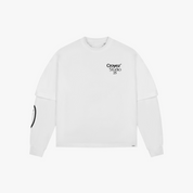 Croyez Pop-Up Longsleeve T-Shirt | White