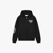 Croyez Pop-Up Zip Hoodie | Black