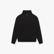 CROYEZ ETIQUETTE HALF-ZIP SWEATER | BLACK