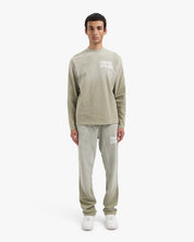 CROYEZ SPRAYED ATELIER LONGSLEEVE T-SHIRT | DUSTY OLIVE