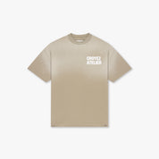 CROYEZ SPRAYED ATELIER T-SHIRT | DUSTY OLIVE
