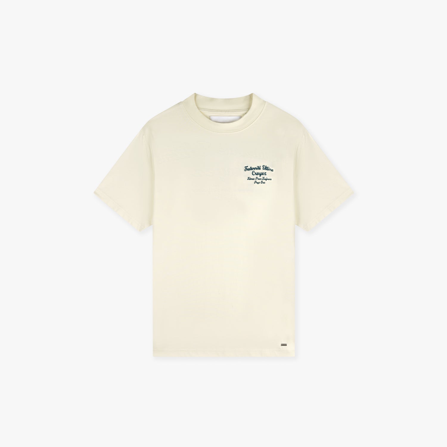 CR2-SS24-07-CroyezFraterniteT-Shirt-Buttercream-Petrol_Front.jpg