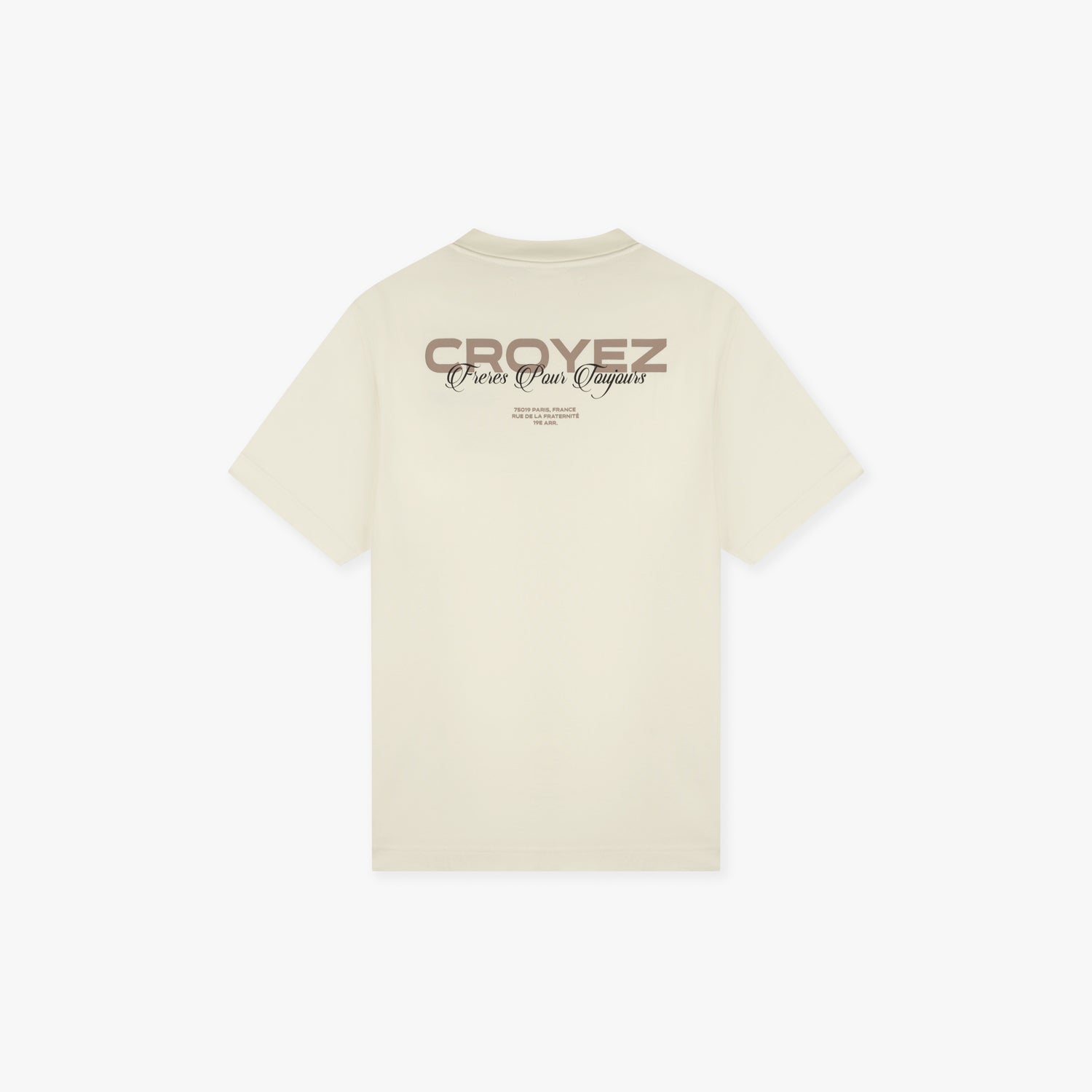 CROYEZ FRÈRES T-SHIRT | BUTTERCREME