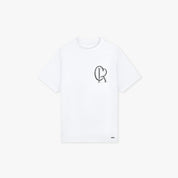 CROYEZ INITIAL T-SHIRT | WHITE