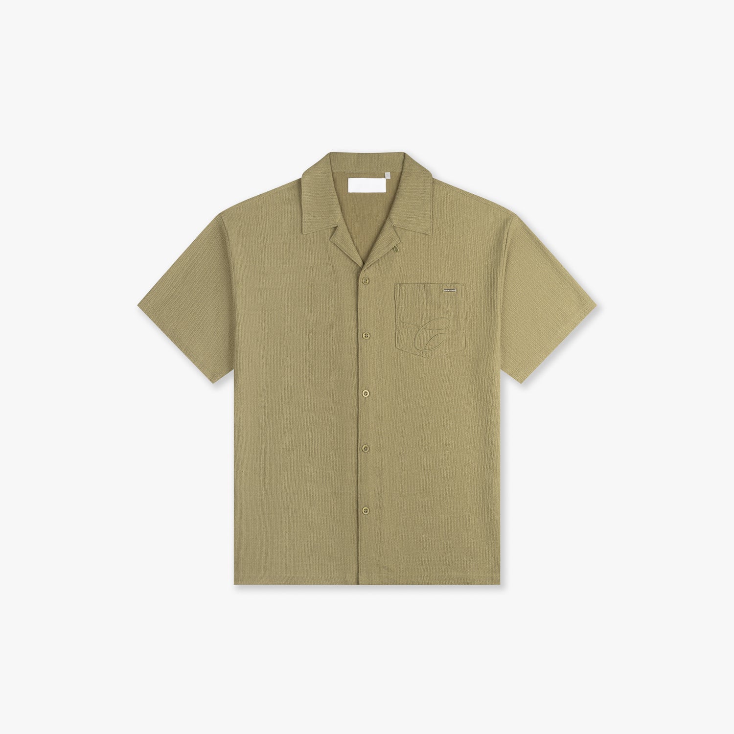 CROYEZ SEERSUCKER SHIRT | WASHED OLIVE