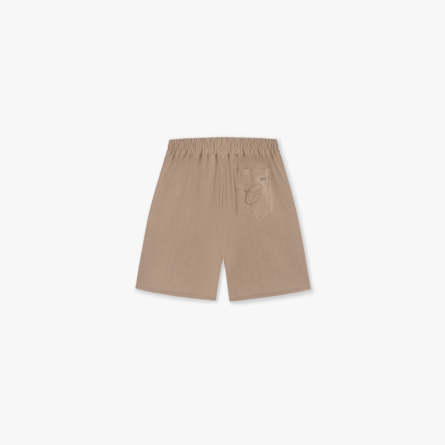 CROYEZ SEERSUCKER SHORTS | MUSHROOM