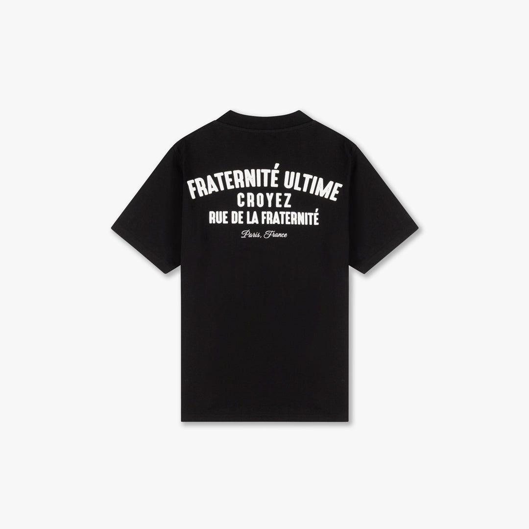 CROYEZ FRATERNITÉ T-SHIRT | BLACK