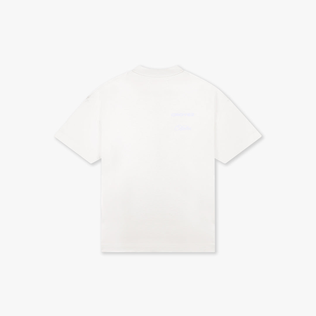 CROYEZ OVERSIZED FRATERNITÉ T-SHIRT | WHITE