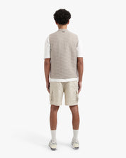 CROYEZ GALLERY QUILTED VEST | STONE
