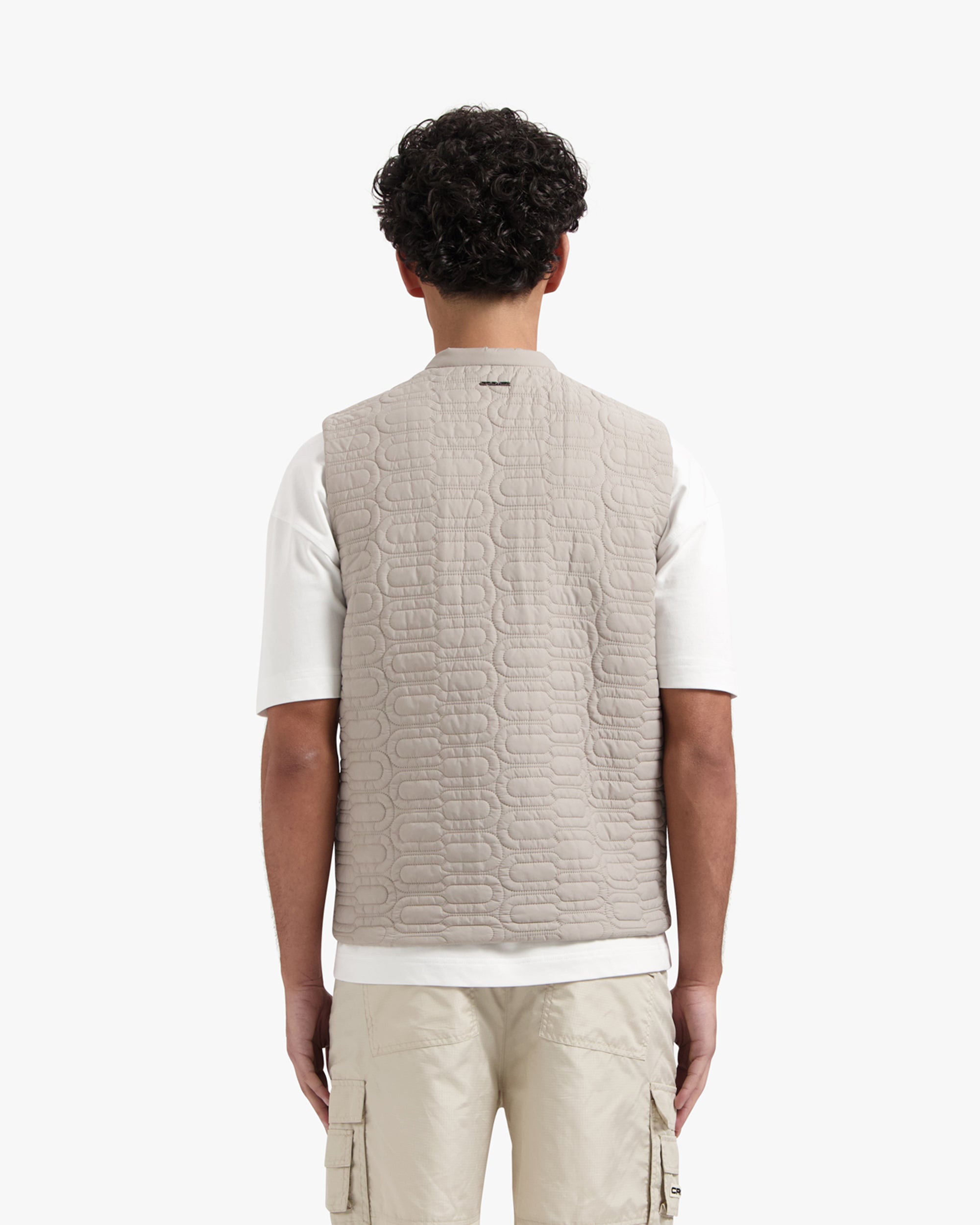 CROYEZ GALLERY QUILTED VEST | STONE