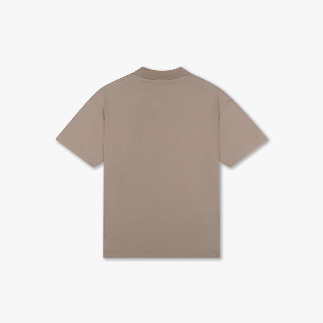 CROYEZ GALLERY FRONT T-SHIRT | STONE