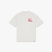 CROYEZ BOTANIQUE T-SHIRT | OFF-WHITE/PINK
