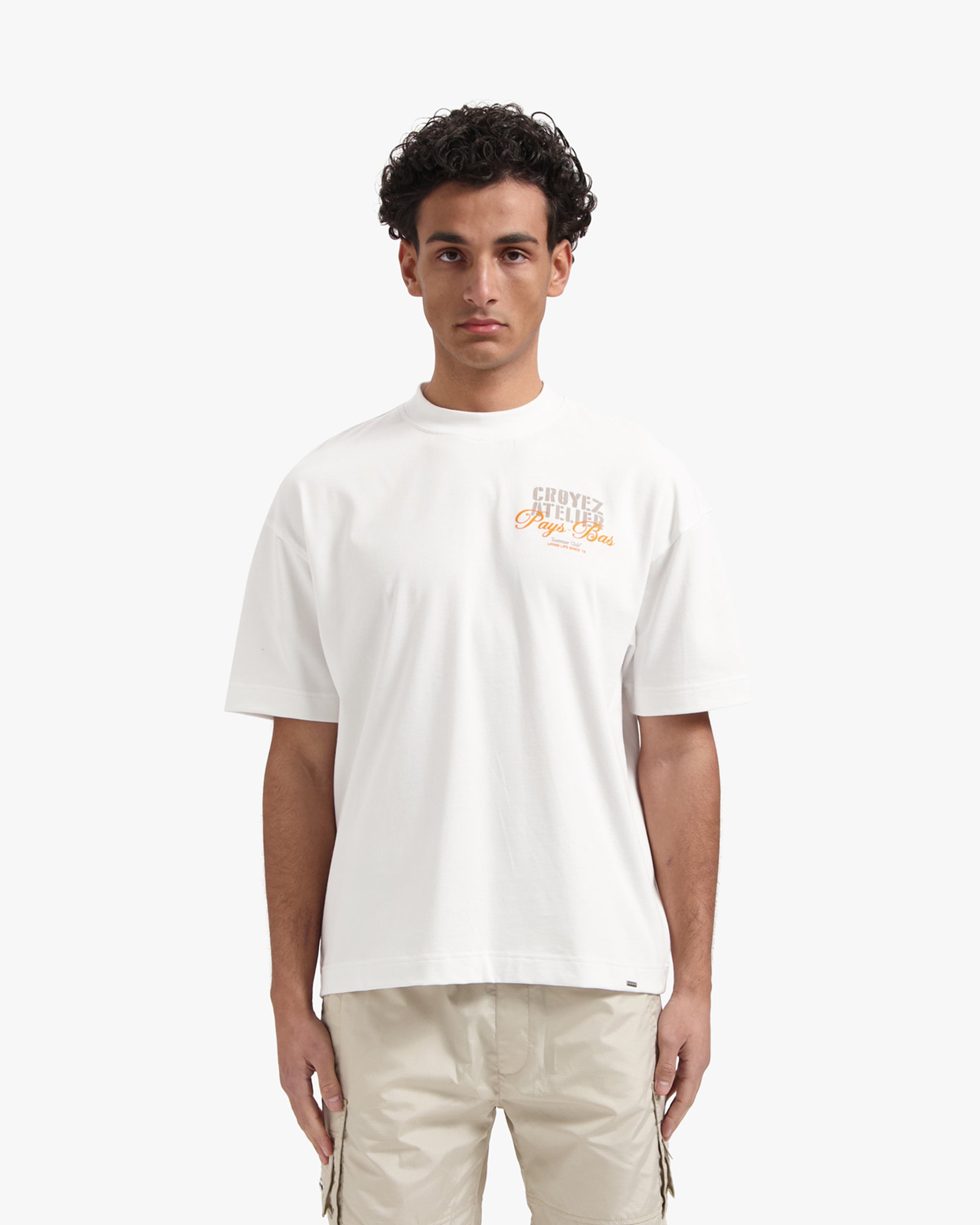 CROYEZ SUMMER CLUB T-SHIRT | WHITE