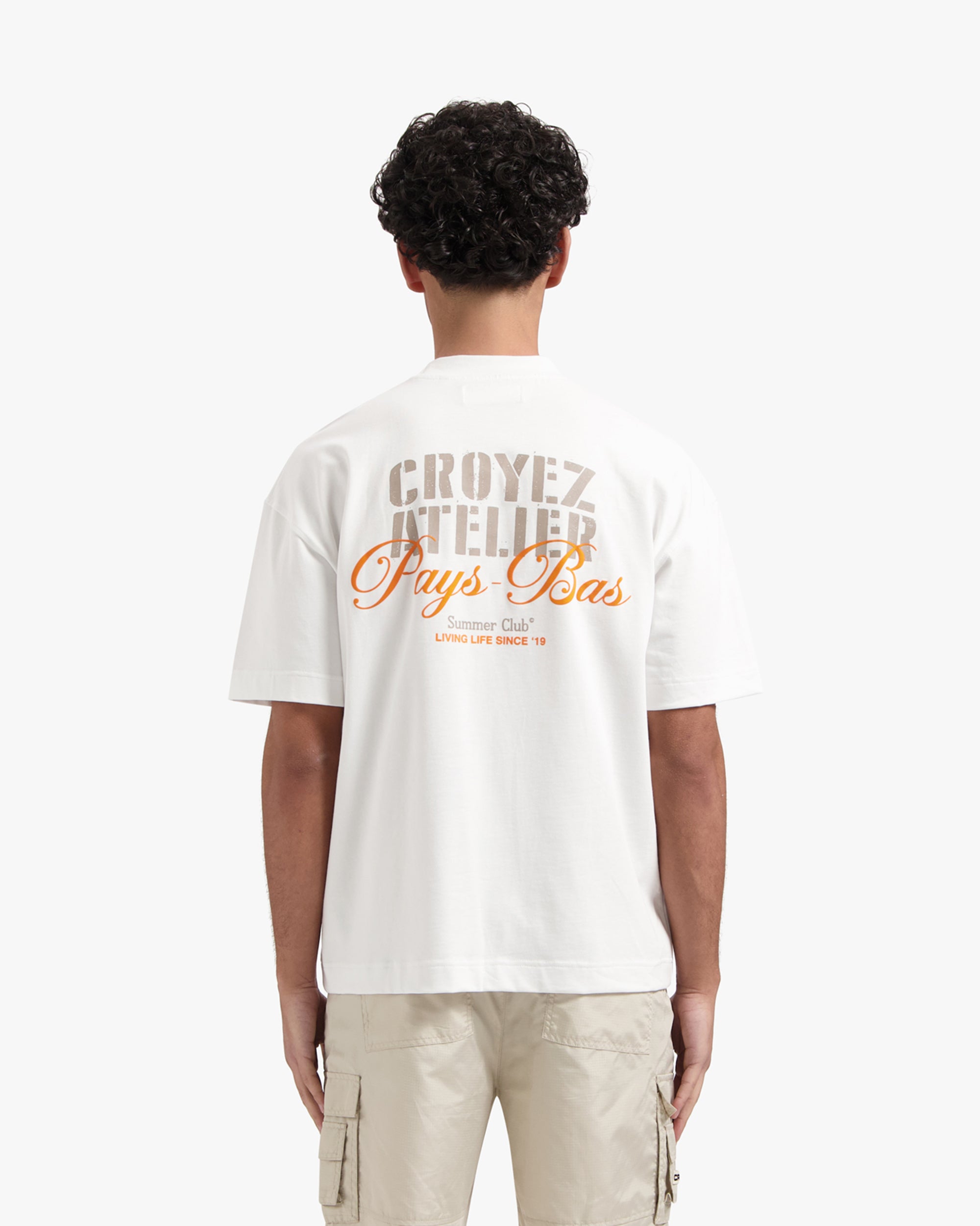 CROYEZ SUMMER CLUB T-SHIRT | WHITE