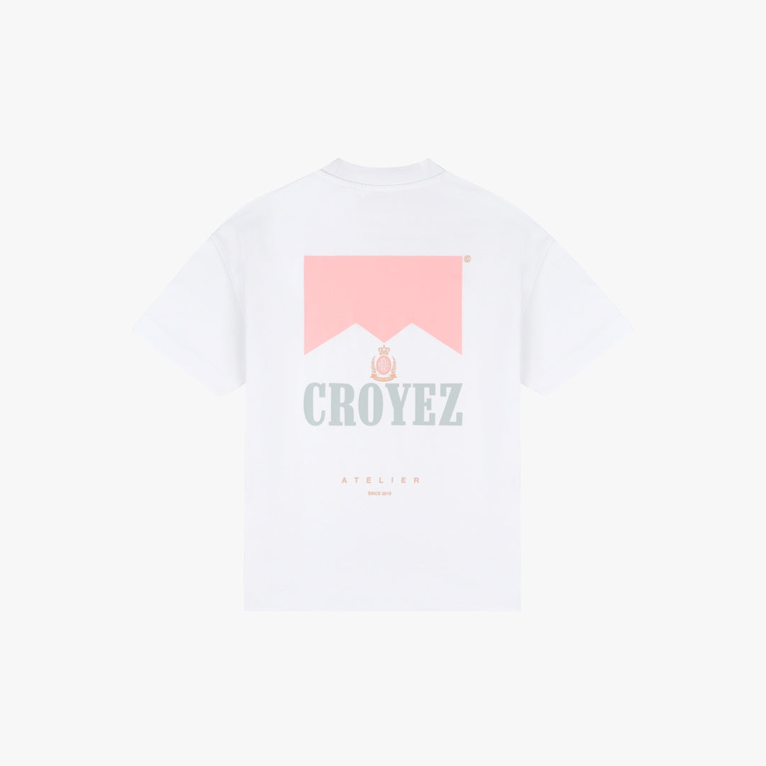 CROYEZ FUMES AMALFI T-SHIRT | WHITE