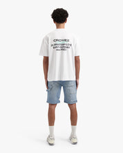 CROYEZ CD1 CARPENTER DENIM SHORTS | LIGHT BLUE