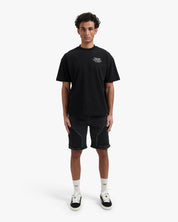 CROYEZ CD1 CARPENTER DENIM SHORTS | BLACK