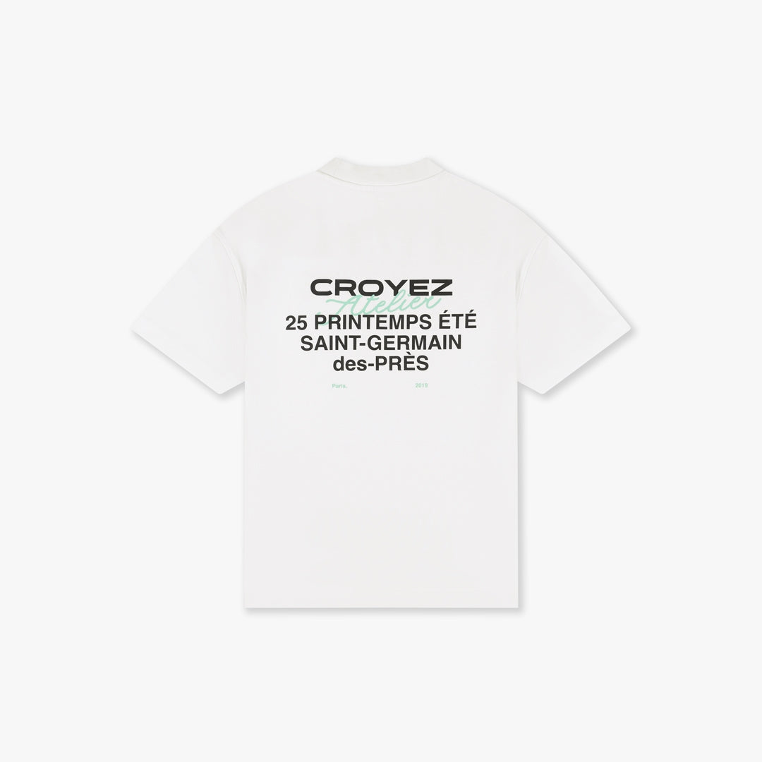 CROYEZ PRINTEMPS T-SHIRT | WHITE